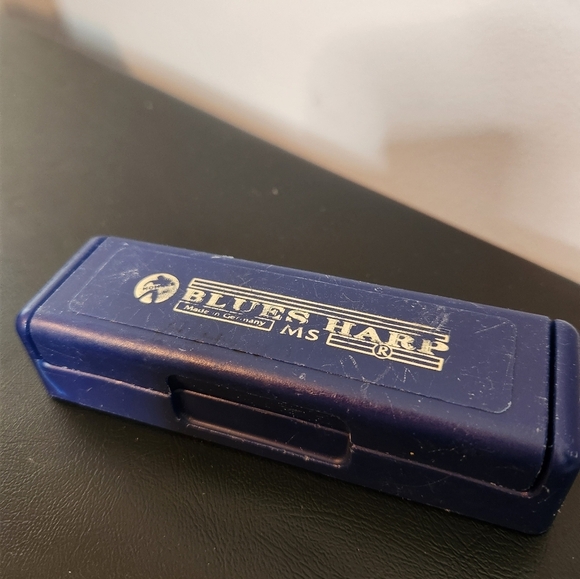 Blues Harp Hohner Harmonica Vintage Made In Germany - Picture 2 of 7
